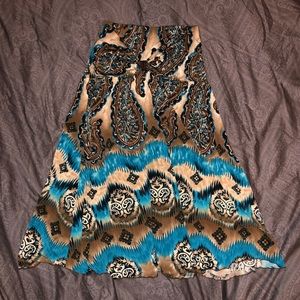 Several ways tied dress